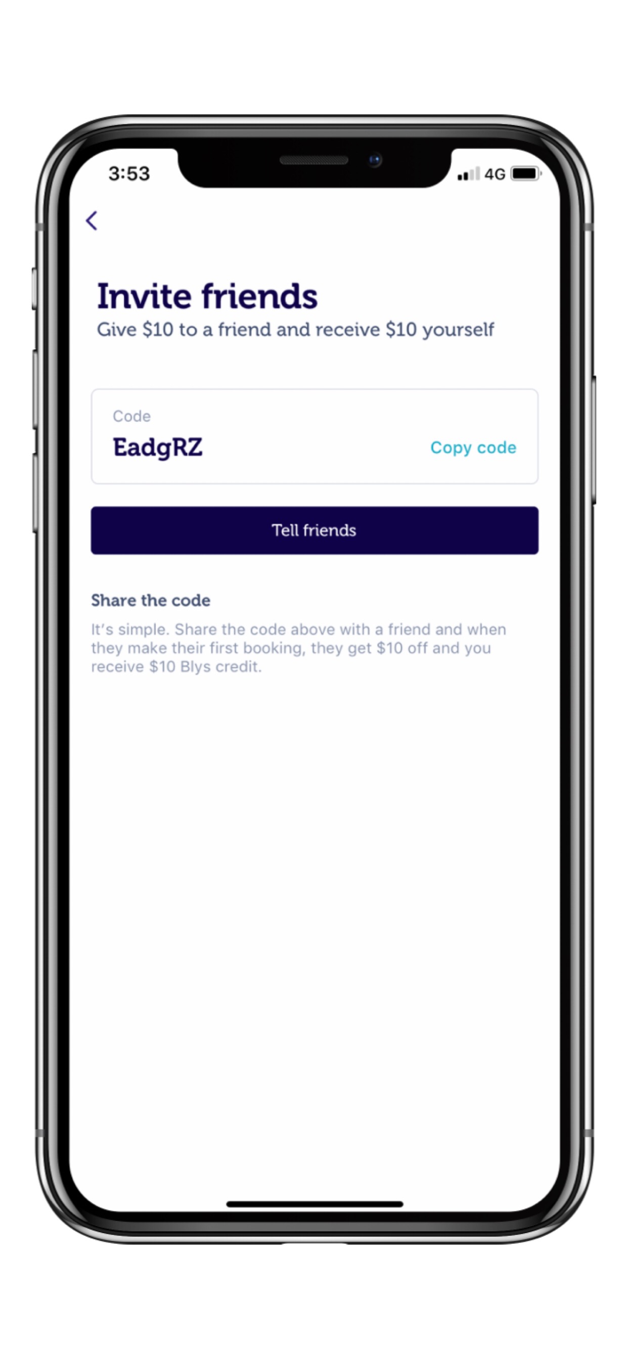 Blys App features