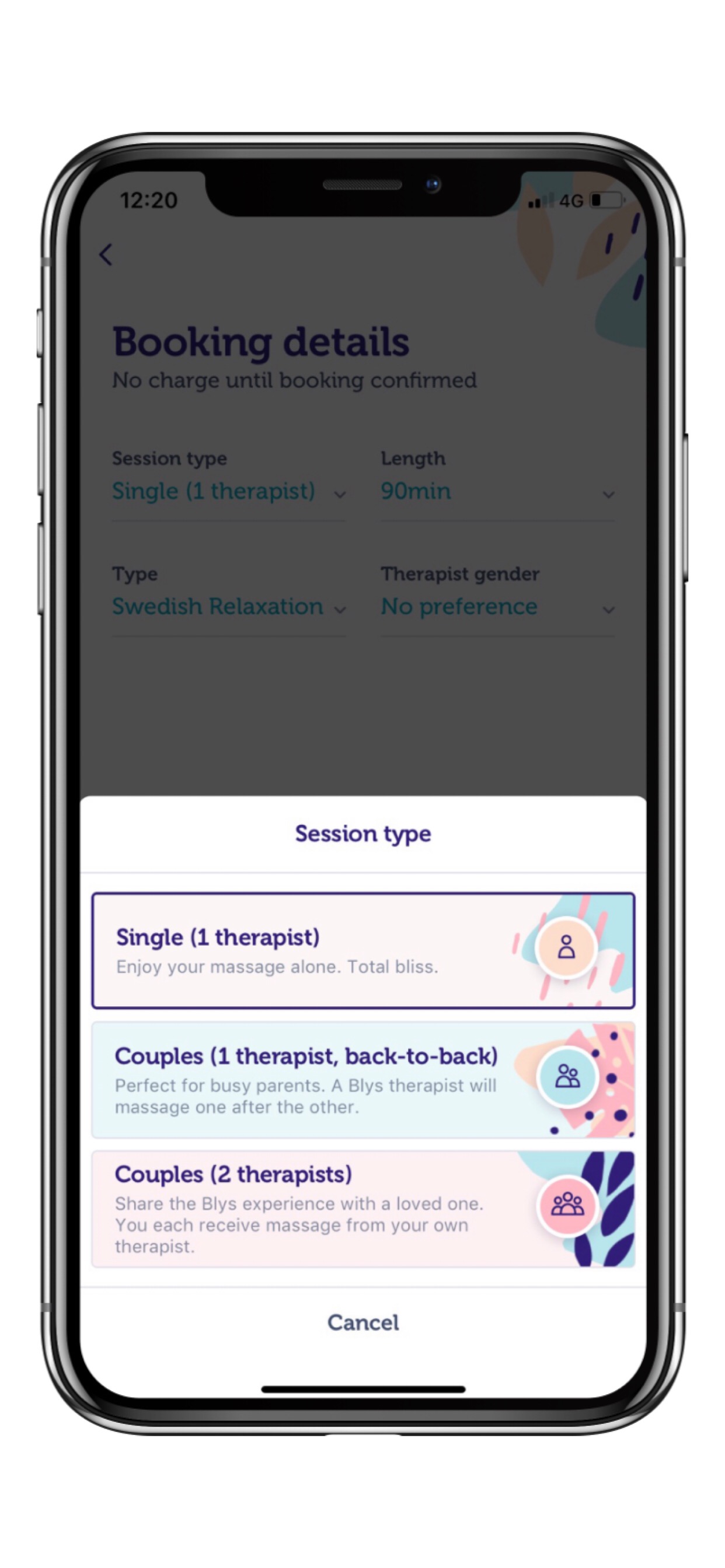 Blys App features